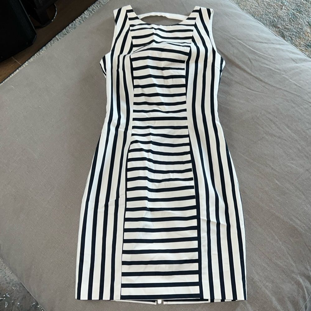 Striped H&M dress size 4